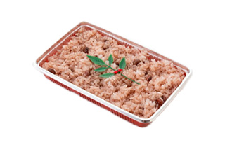 お赤飯1.8合(７寸)　プラスチック製フードパック