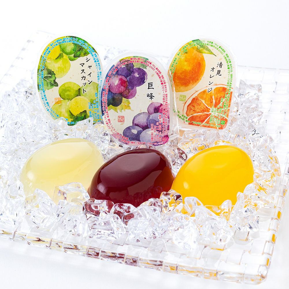 ≪ポイント２倍≫川越夜舟フルーツゼリー ９個入