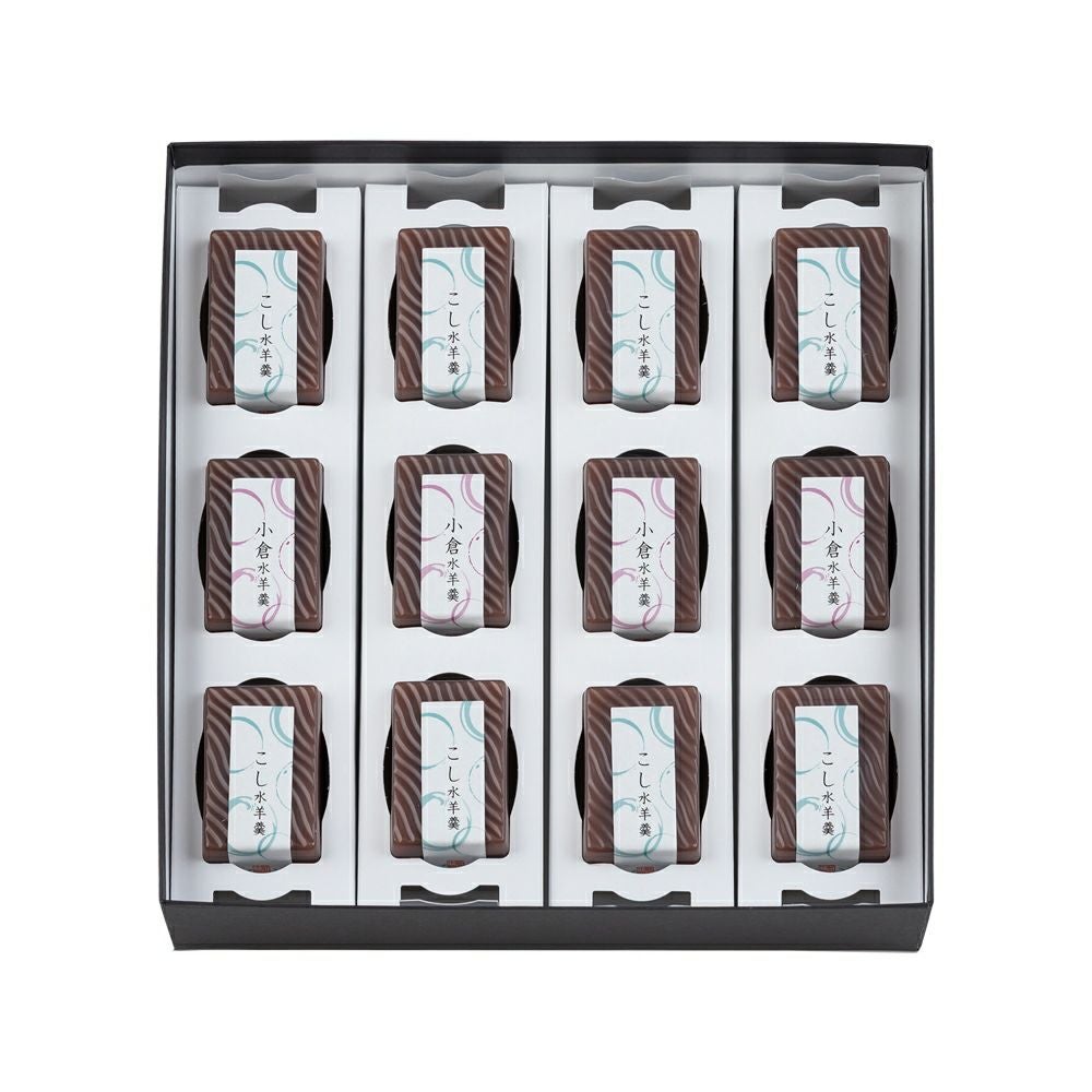 ≪ポイント２倍≫川越夜舟　水ようかん １２個入