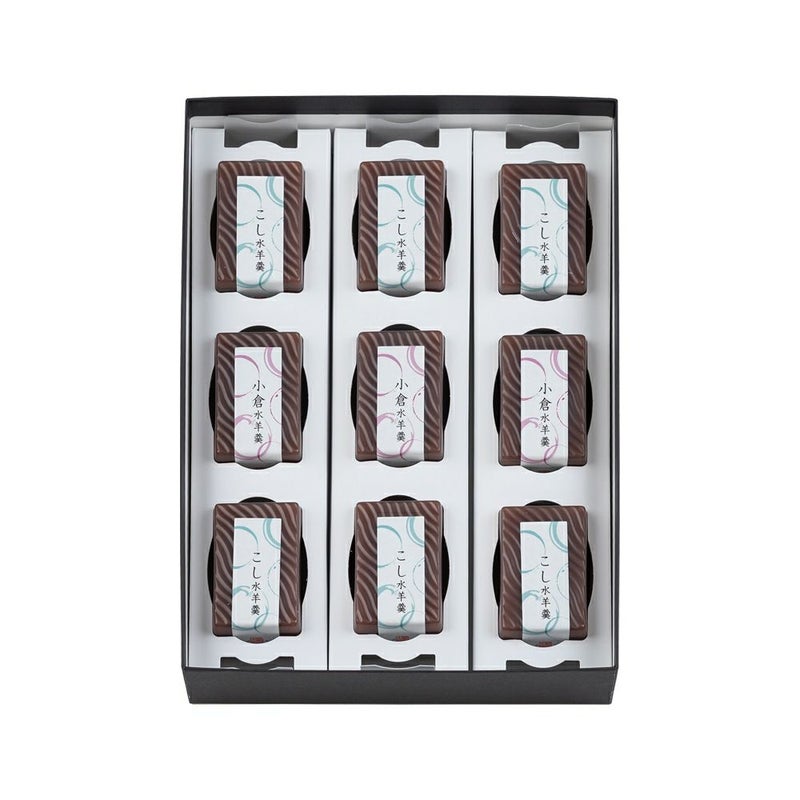 ≪ポイント２倍≫川越夜舟　水ようかん ９個入