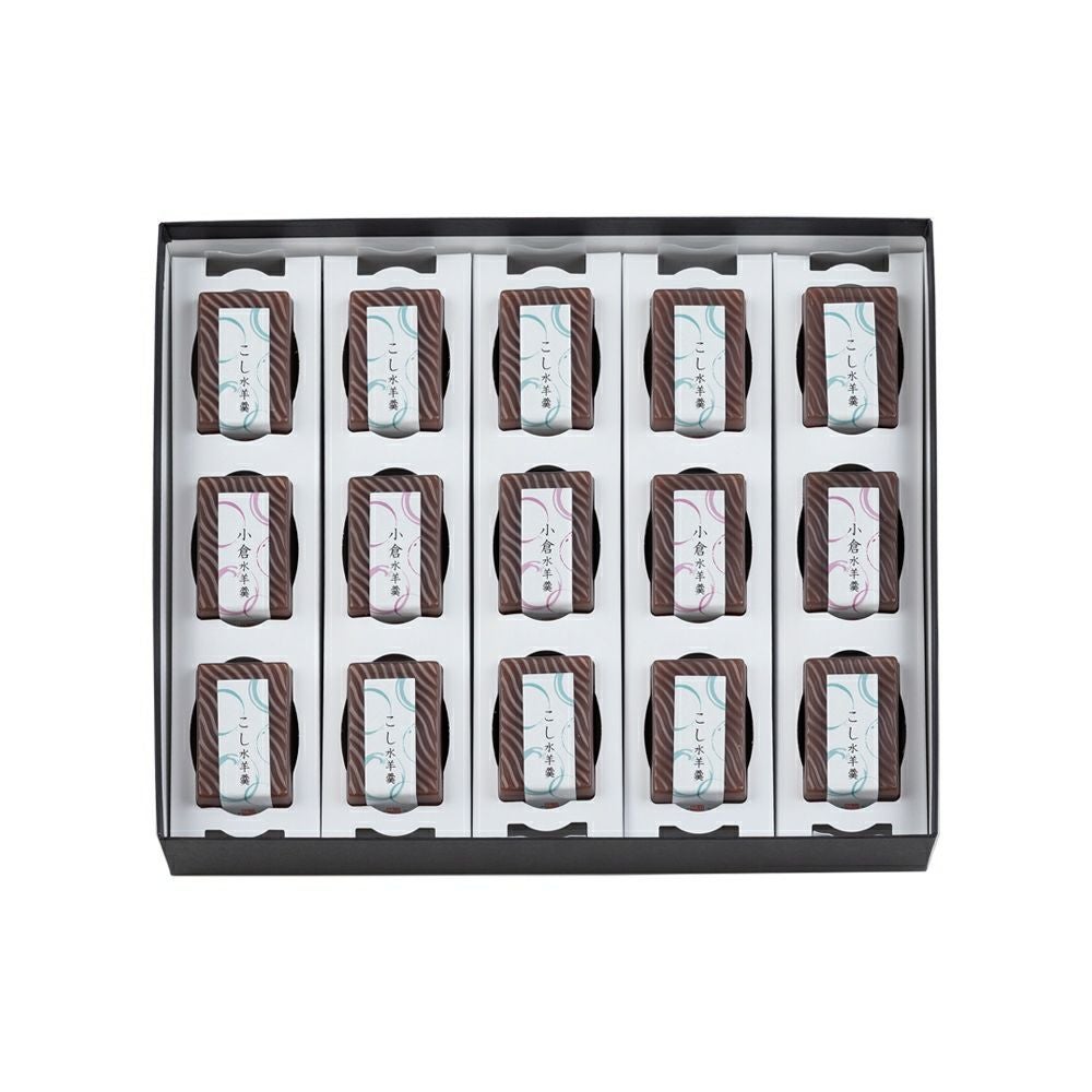 ≪ポイント２倍≫川越夜舟　水ようかん １５個入