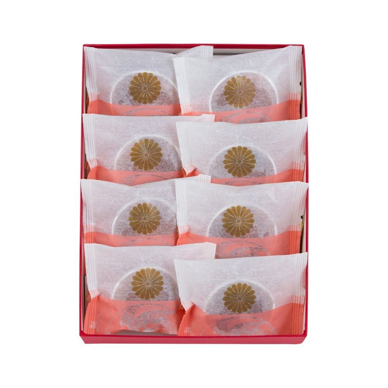 菊花紋章焼印入叙勲記念チーズケーキ ８個入※着日指定・応相談