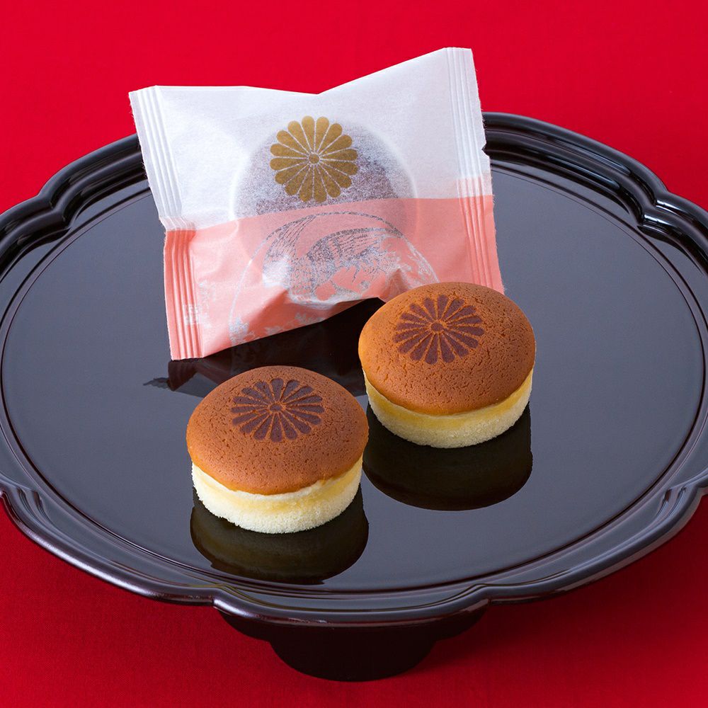 菊花紋章焼印入叙勲記念チーズケーキ