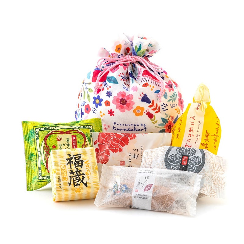 母の日ギフトお母さん！ありがとう！!オリジナル母の日巾着 ６個入※熨斗対応不可