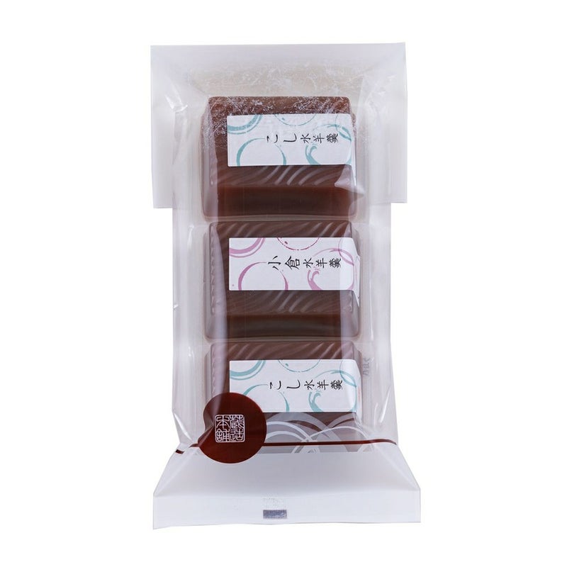 販売中止　　≪ポイント２倍≫川越夜舟水ようかん ３個パック（ミックス）