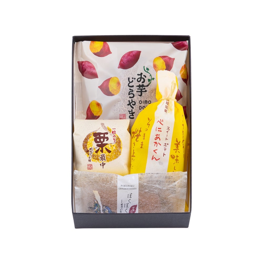 秋めく詰め合わせ (中)(おさつロール・マロンどら焼き入)９個入